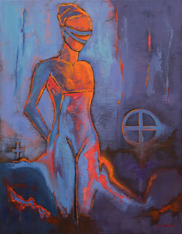 Painting by John Neville